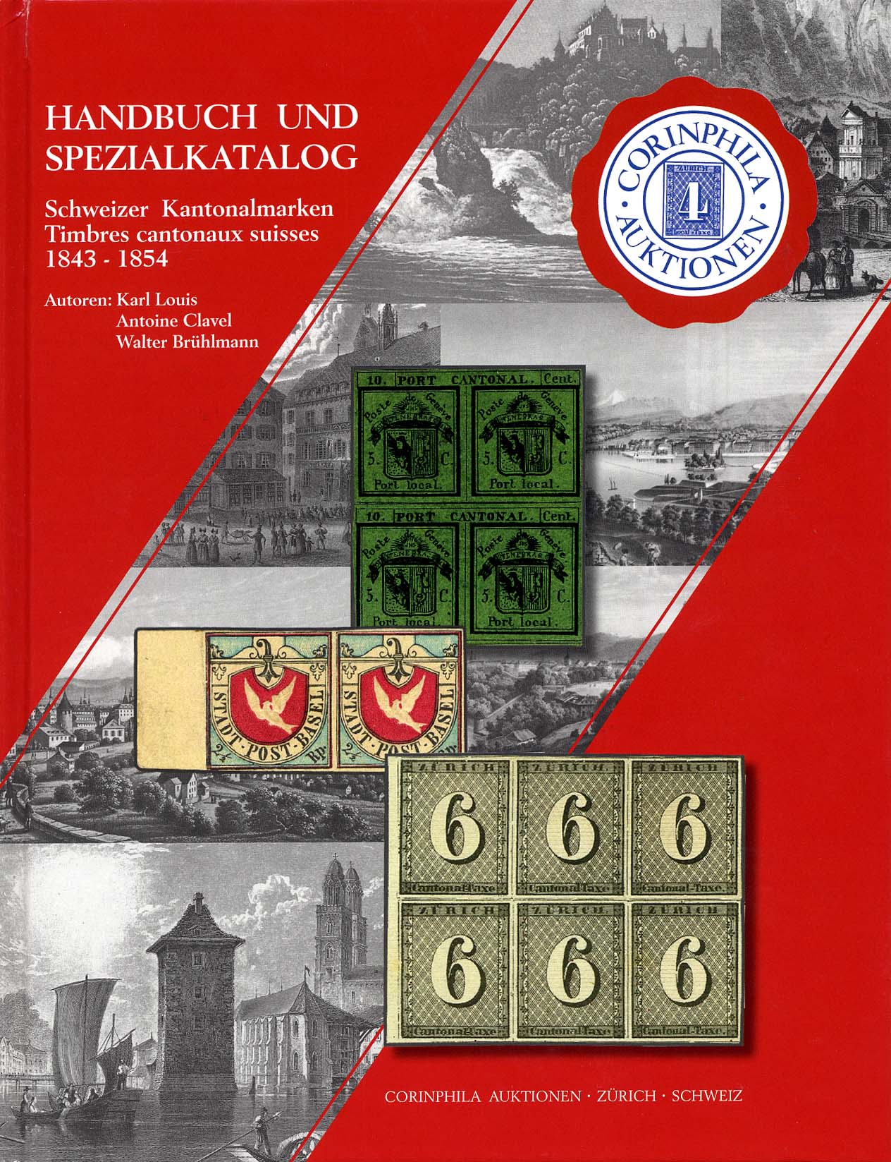 Reference book and Special Catalogue Schweizer Kantonalmarken